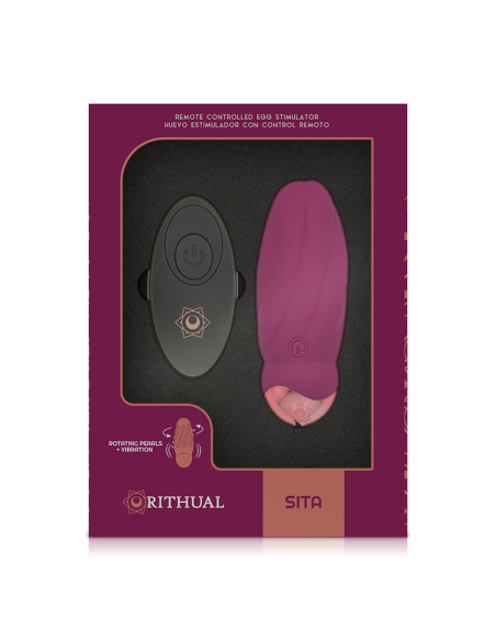 RITHUAL - SITA EGG REMOTE CONTROL BEAD ROTATION VIBRATION