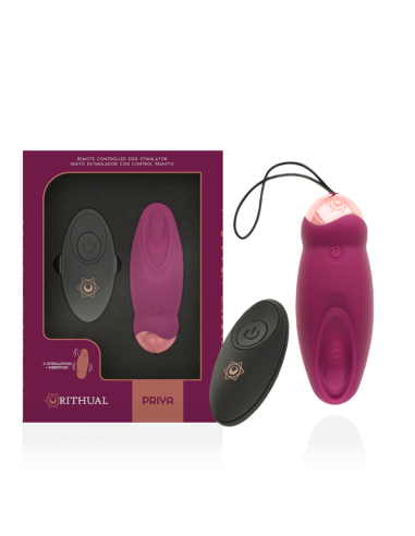 RITHUAL - PRIYA EGG REMOTE CONTROL G-SPOT VIBRATION