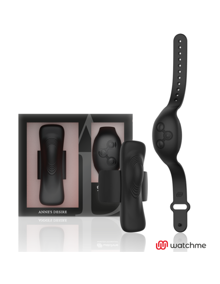 ANNES DESIRE - PANTY PLEASURE TECNOLOG A WATCHME BLACK