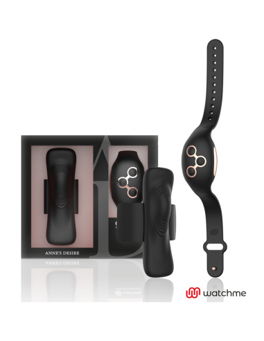 ANNES DESIRE - PANTY PLEASURE TECHNOLOG A WATCHME BLACK-GOLD