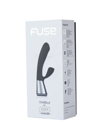 KIIROO - OHMIBOD FUSE APP REMOTE CONTROL BLACK