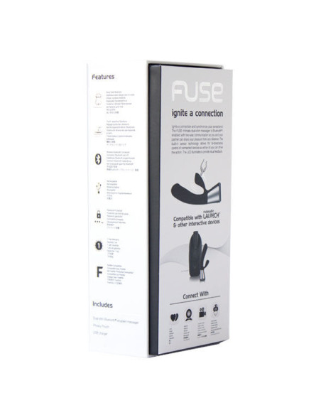 KIIROO - OHMIBOD FUSE APP REMOTE CONTROL BLACK