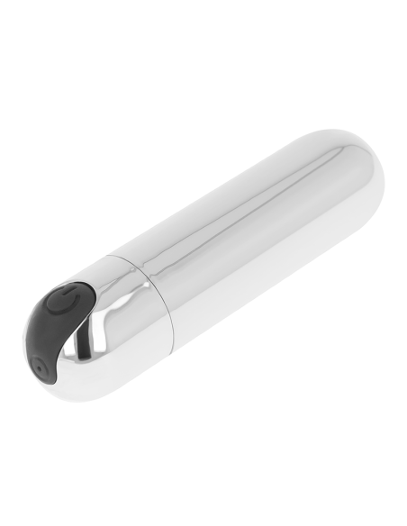 OHMAMA - SILVER VIBRATING BULLET 8 CM