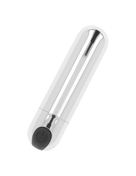 OHMAMA - SILVER VIBRATING BULLET 8 CM