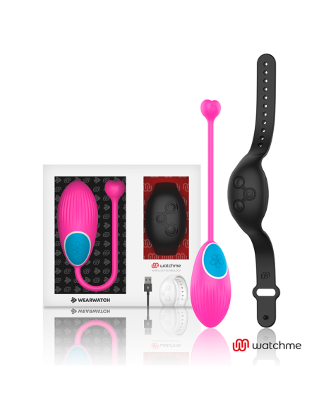 WEARWATCH - WATCHME TECHNOLOGY NUOTOLINIO VALDYMO PULTAS EGG FUCHSIA - JET