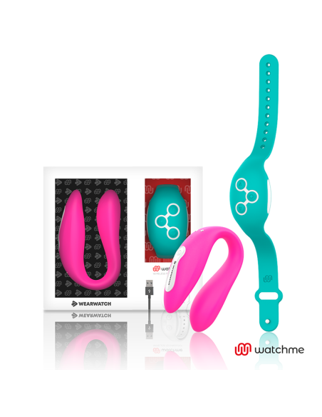 WEARWATCH - DUAL TECHNOLOGY WATCHME VIBRATOR FUCHSIA - SEAWATER
