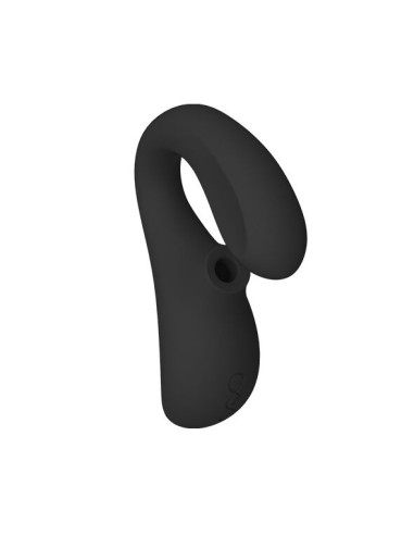 LELO - ENIGMA DOUBLE SUCTION STIMULATION MASSAGER BLACK