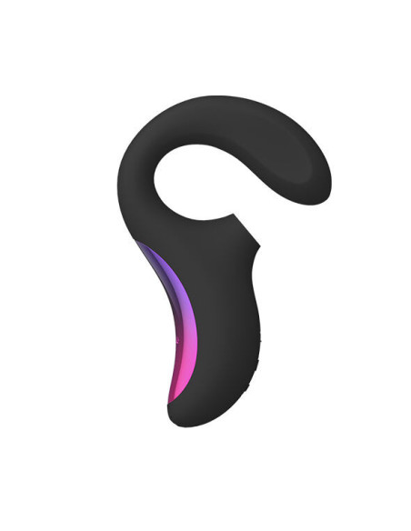 LELO - ENIGMA DOUBLE SUCTION STIMULATION MASSAGER BLACK