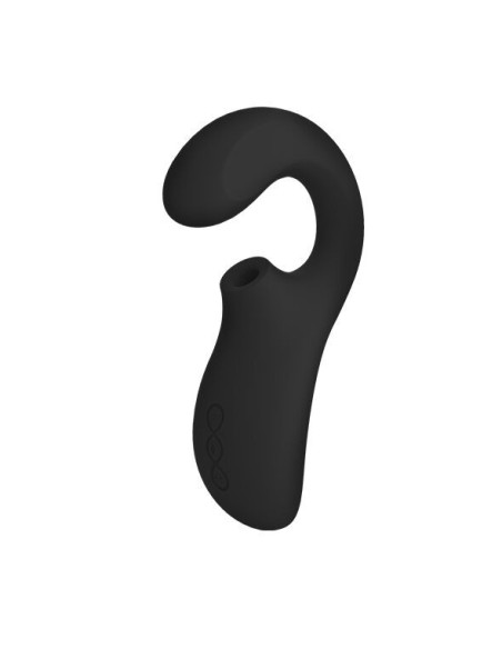 LELO ENIGMA dvigubo siurbimo stimuliuojantis masažuoklis, juodas