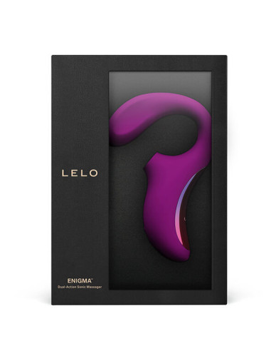 LELO - ENIGMA DOUBLE SUCTION STIMULATION PURPLE MASSAGER