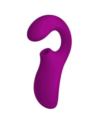 LELO - ENIGMA DOUBLE SUCTION STIMULATION PURPLE MASSAGER