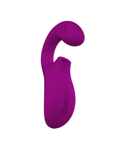 LELO - ENIGMA DOUBLE SUCTION STIMULATION PURPLE MASSAGER