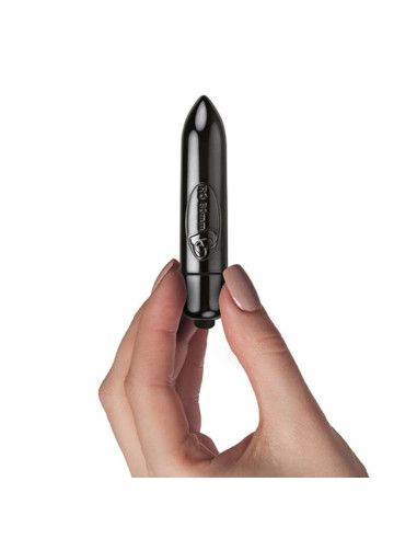 ROCKS-OFF - VIBRATING BULLET RO-80MM MIDNIGHT METAL