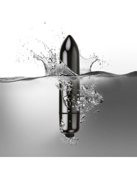 ROCKS-OFF - VIBRATING BULLET RO-80MM MIDNIGHT METAL
