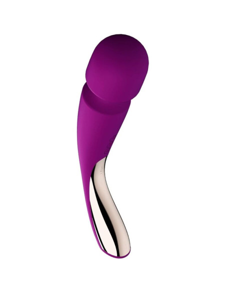 LELO - SMART WAND MEDIUM 2 VIOLETINIAI MASAŽUOKLIAI