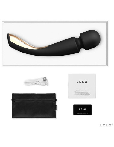 LELO - SMART MEDIUM WAND 2 BLACK MASSAGER