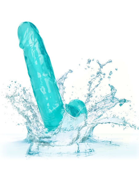 CALEXOTICS - karalienės dydžio mėlynas dildo 15,3 cm