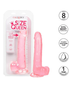 CALEXOTICS - SIZE QUEEN DILDO PINK 20.3 CM 2