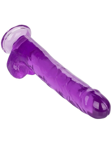 CALEXOTICS - karalienės dydžio dildo, violetinis, 25,5 cm