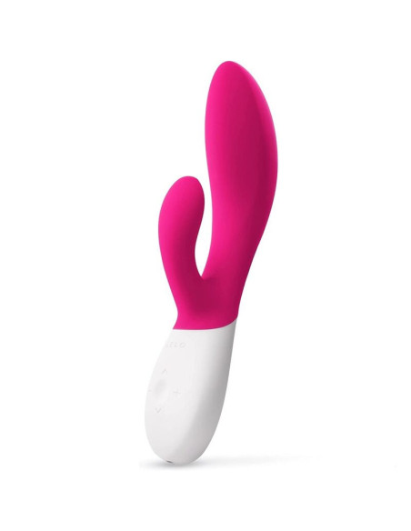 LELO - INA WAVE 2 VBRADOR PRABANGUS SPECIALUS MECHANIZMAS FUKSIJOS SPALVOS