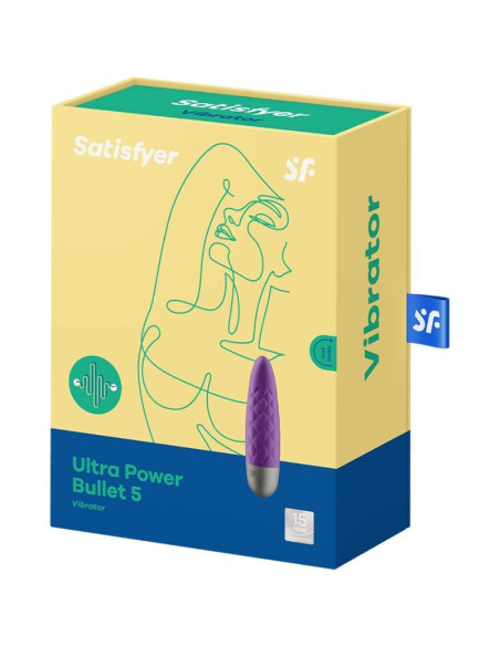 SATISFYER - ULTRA POWER BULLET 5 VIOLETT