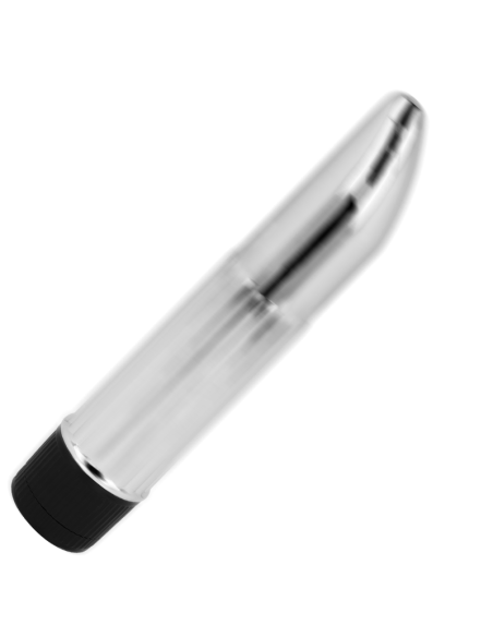 OHMAMA - MINI VIBRATORIUS SIDABRINIS 13,5 CM