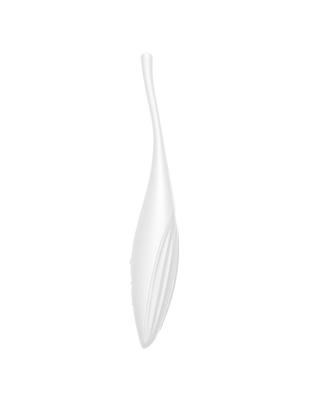 SATISFYER - TWIRLING JOY CLIT TIP VIBRATOR WHITE