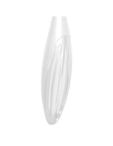 SATISFYER - TWIRLING JOY CLIT TIP VIBRATOR WHITE