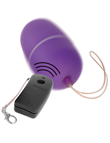 ONLINE - REMOTE CONTROLLED VIBRATING EGG PURPLE