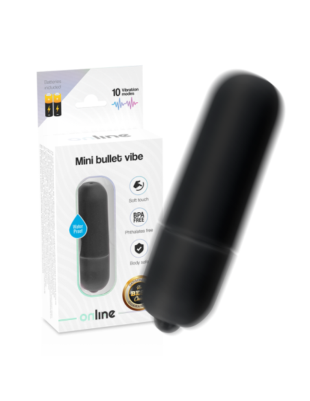 ONLINE - MINI BULLET VIBE BLACK