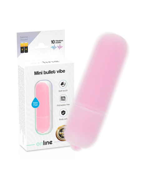ONLINE - MINI BULLET VIBE ROŽINIS
