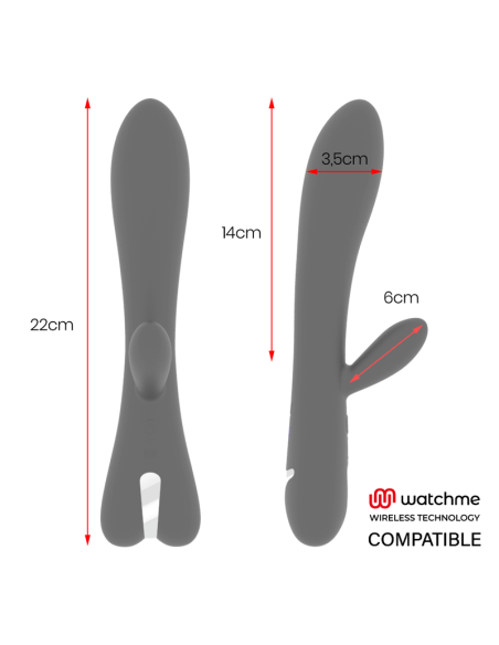 BRILLY GLAM - ERIK VIBRATOR WATCHME WIRELESS TECHNOLOGY COMPATIBLE