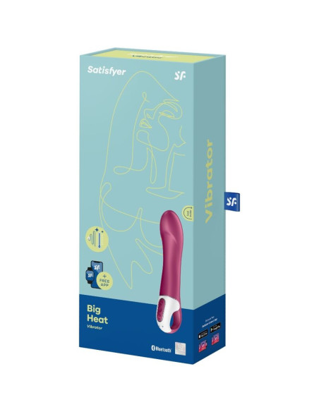 SATISFYER - BIG HEAT GSPOT VIBRATOR