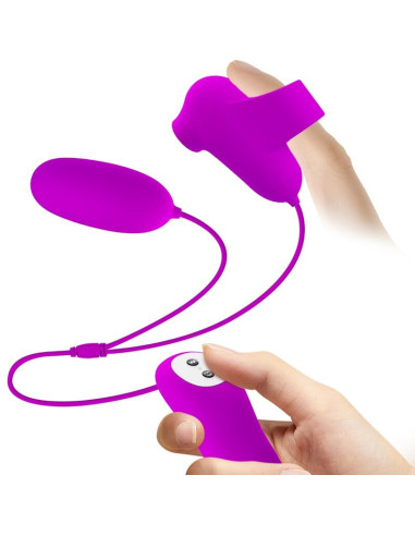 PRETTY LOVE - VIBRATING BULLET AND SUCTION CUP