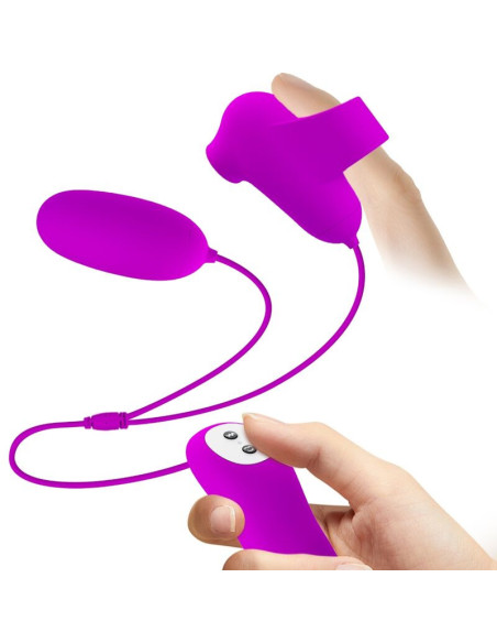 PRETTY LOVE - VIBRATING BULLET AND SUCTION CUP