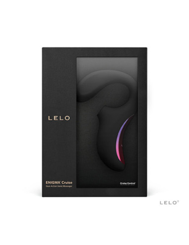 LELO - ENIGMA CRUISE DOUBLE STIMULATION SONIC MASSAGER BLACK