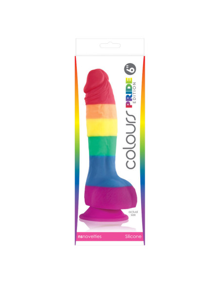 PRIDE - LGBT VĖLIAVOS DILDO 15 CM