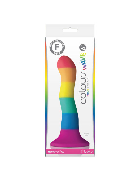 PRIDE - LGBT FLAG DILDO WAVE 17 CM