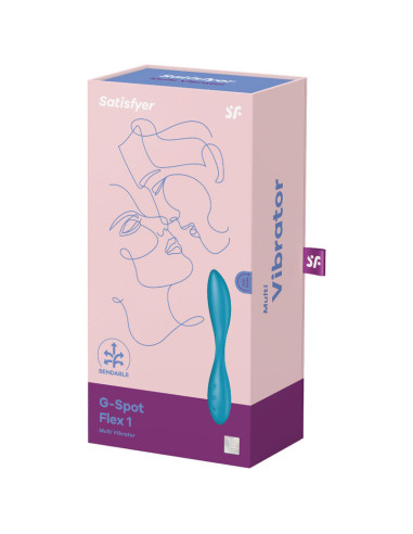 SATISFYER - G-SPOT FLEX 1 MULTI VIBRATORIUS ŽIEDAS