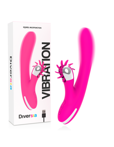DIVERSIA - BUNNY VIBRATING 24 CM