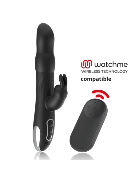 BRILLY GLAM- MOEBIUS RABBIT VIBRATOR and ROTATOR COMPATIBLE WITH WATCHME WIRELESS TECHNOLOGY