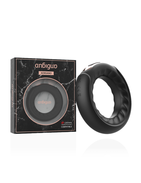 ANBIGUO - ADRIANO VIBRATING RING COMPATIBLE WITH WATCHME WIRELESS TECHNOLOGY