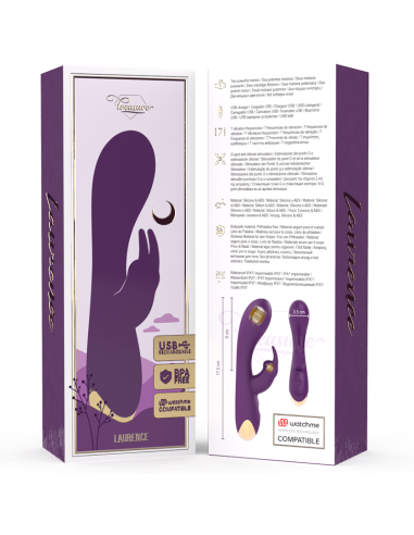 TREASURE - LAURENCE RABBIT VIBRATOR WATCHME WIRELESS TECHNOLOGY COMPATIBLE