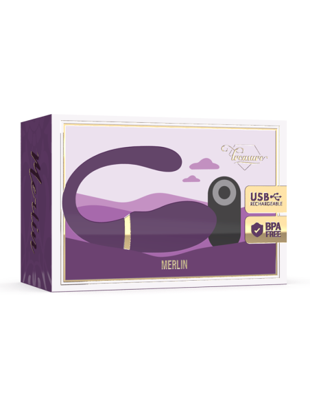 TREASURE - MERLIN DOUBLE COUPLE VIBRATOR REMOTE CONTROL