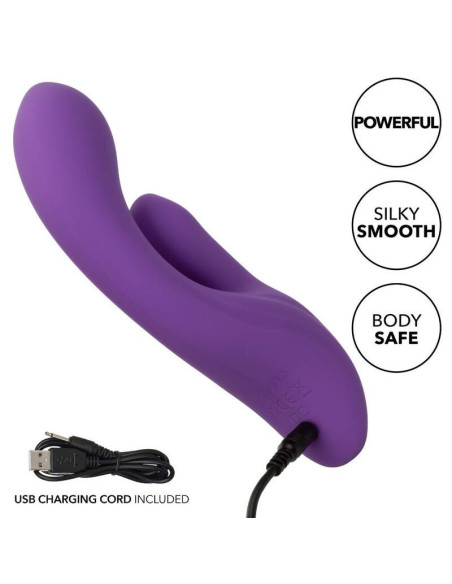 CALEXOTICS - STELLA DUAL PLEASER VIOLET