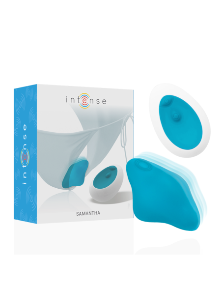 INTENSE - SAMANTHA PANTIE REMOTE CONTROL BLUE