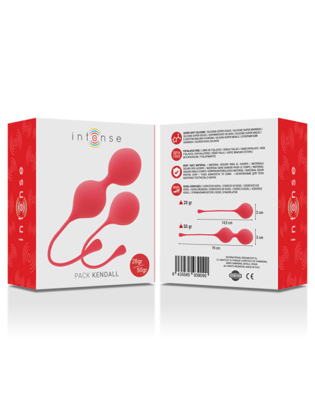 INTENSE - KEGEL BALLS PACK KENDALL RED