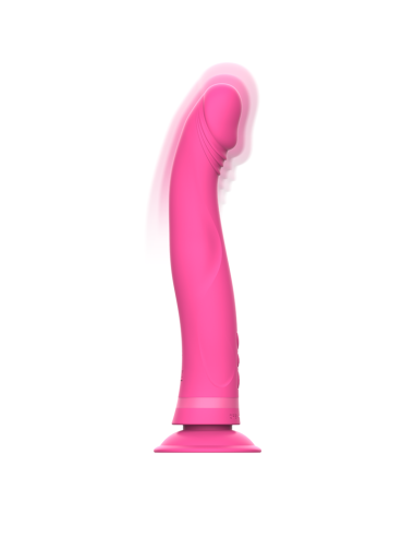 INTENSE - MICHELANGELO PINK SILICONE VIBRATOR DILDO