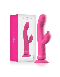 INTENSE - JULIO RABBIT VIBRATOR PINK SILICONE