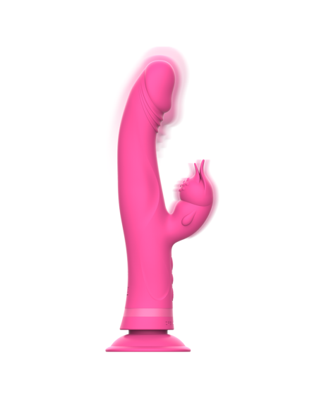 INTENSE - JULIO RABBIT VIBRATOR PINK SILICONE